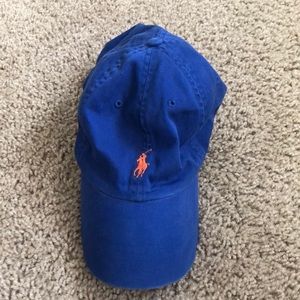 Royal blue polo hat